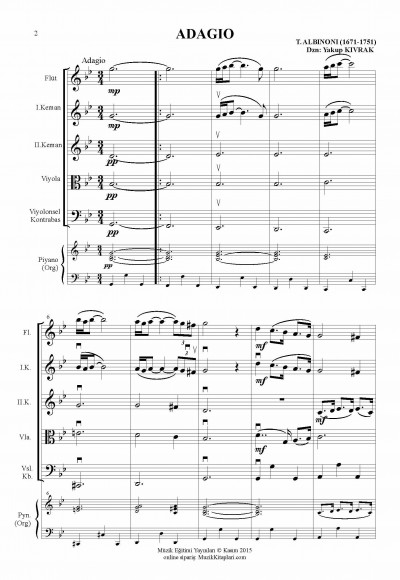 Adagio - Albinoni Adagio - Albinoni