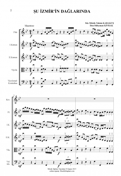 Şu İzmir’in Dağlarında - Tahsin Karakuş