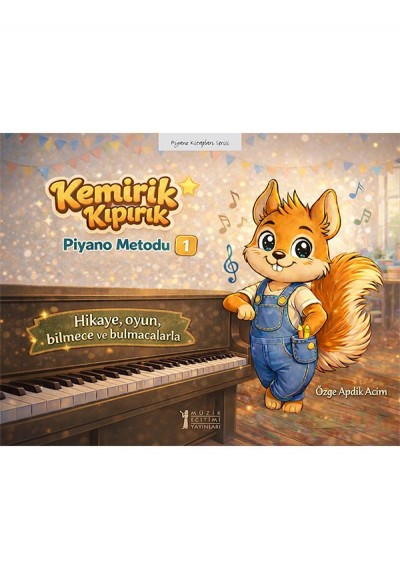 Kemirik Kıpırık Piyano Metodu-1