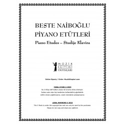Beste Naiboğlu Piyano Etütleri E-Book
