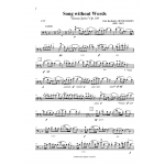 Song wihout Words, Op.109, Mendelssohn