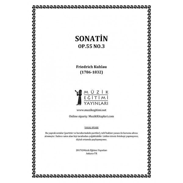 Sonatin Op.55 No.3