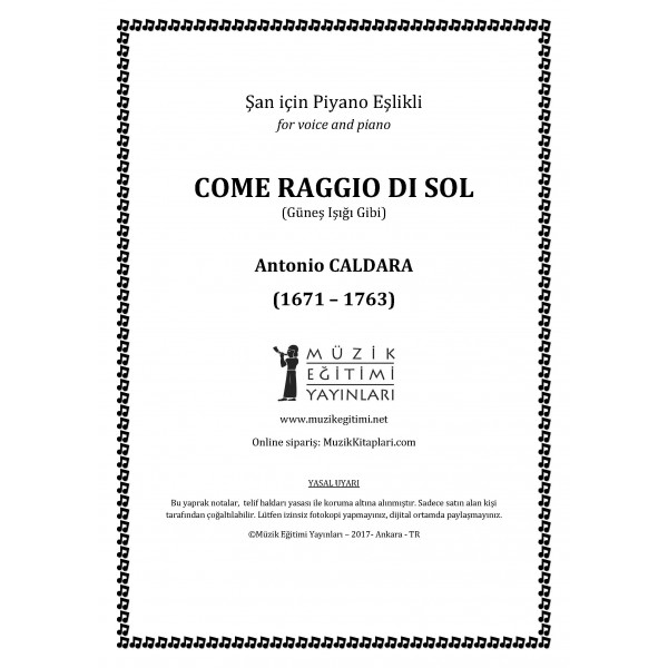 Come Raggio Di Sol 