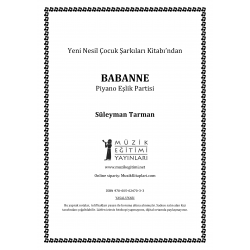 Babanne - S.Tarman - Piyano Eşlik Partisi