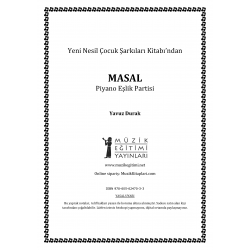 Masal - Y. Durak - Piyano Eşlik Partisi