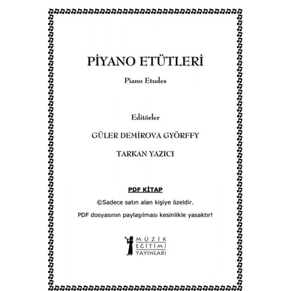 Piyano Etütleri (PDF)