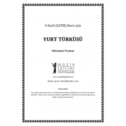 Yurt Türküsü - SATB - Süleyman Tarman