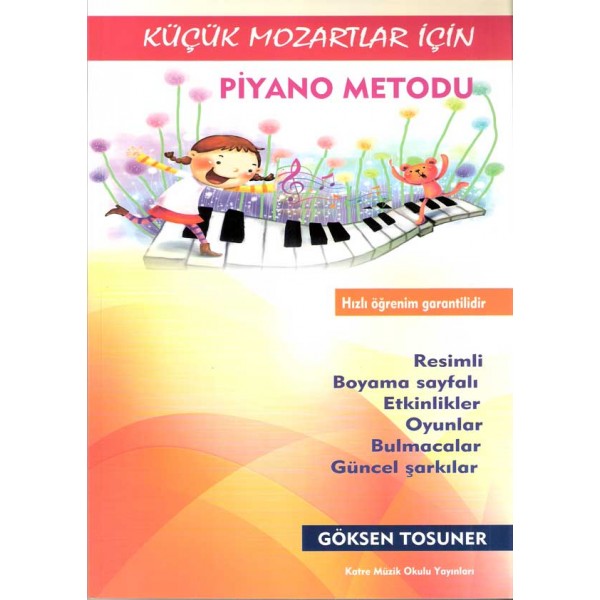 Küçük Mozartlar İçin Piyano Metodu-1