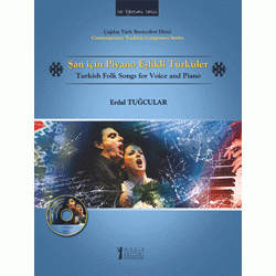 Şan için Piyano Eşlikli Türküler-PDF Kitap